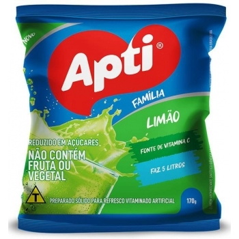 SUCO EM PO SABOR LIMAO APTI FD12X1KG