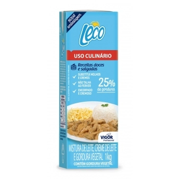 CREME CULINÁRIO LECO VIGOR CX 12X1L