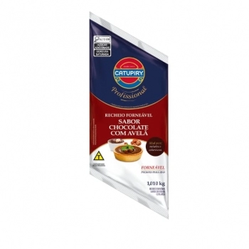 RECHEIO CHOCOLATE COM AVELA BISN CATUPIRY CX6X1,01KG