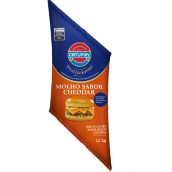 CHEDDAR MOLHO LACTEO CATUPIRY CX6X1,2KG