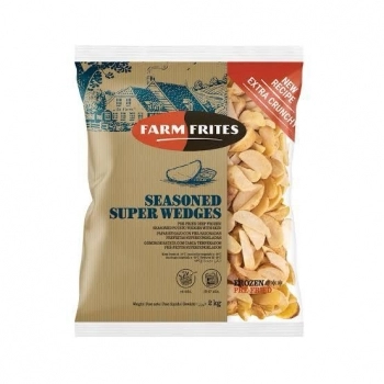 BATATA 337 WEDGES RUSTICA FARM FRITES CX5X2,5KG