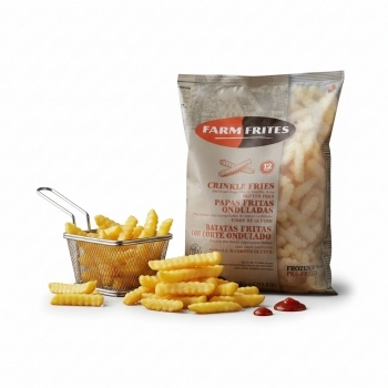 FARM FRITES FRIES CRINCKLE CX5X2,5KG