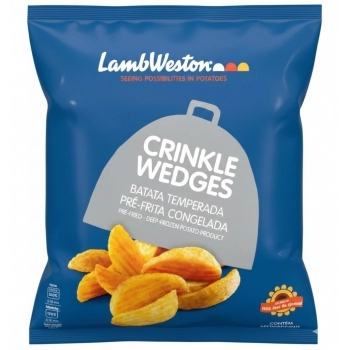 BATATA WEDGES CRINKLE [RUSTICA] HOL LAMBW CX5X2KG