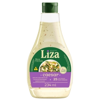 MOLHO P/SALADA CAESAR LIZA CX12XPET234ML
