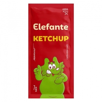 KETCHUP CLASSICO SACHET ELEFANTE CX144X7GR