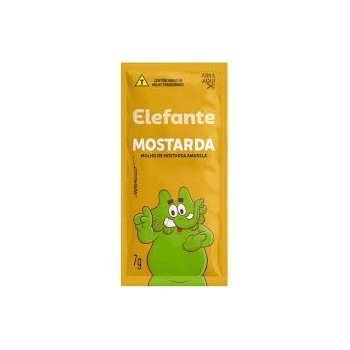 MOSTARDA SACHET ELEFANTE CX144X7GR