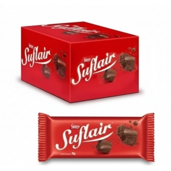 CHOCOLATE AO LEITE SUFLAIR CX20X50GR