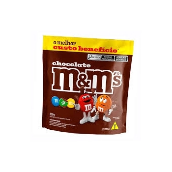 CHOCOLATE AO LEITE M&M CX4XPC 850GR