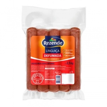 LINGUIÇA CALABRESA RETA REZENDE CX6X2,5KG