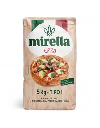 Farinha De Trigo P/Pizza Mirella Fd5X5Kg