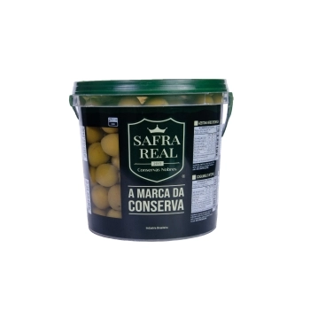 AZEITONA VERDE 200/240 SAFRA REAL BD 3.2KG PB/1,8KG DRENADO