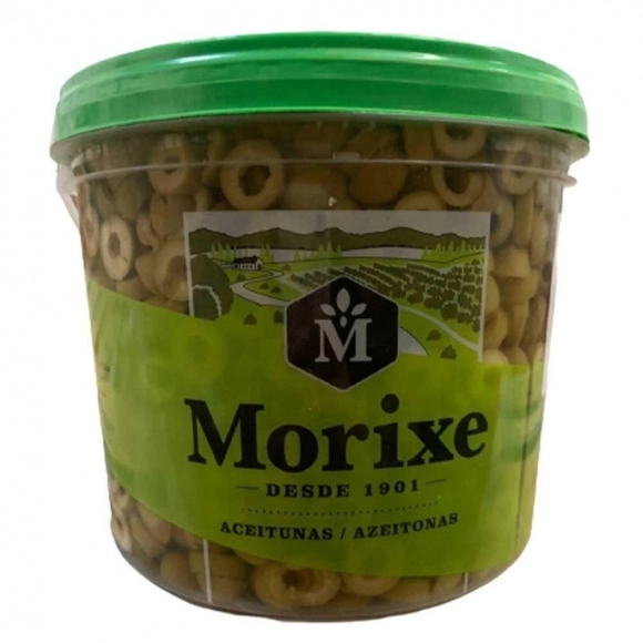 AZEITONA VERDE FATIADA MORIXE BD 1,8KG