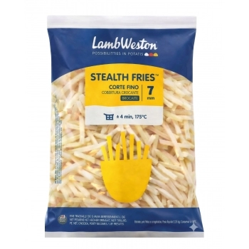 BATATA STEALTH S/CASCA CROCANTE HOL 7MM LAMBW CX8X2,25KG