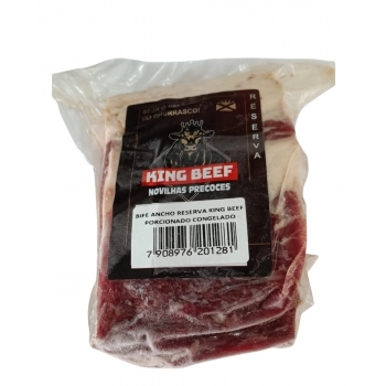 BIFE ANCHO PORCIONADO CONG RESERVA KING BEEF CX5KG
