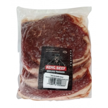 BIFE DE COXAO MOLE PORCIONADO CONG RESERVA KING BEEF CX5KG