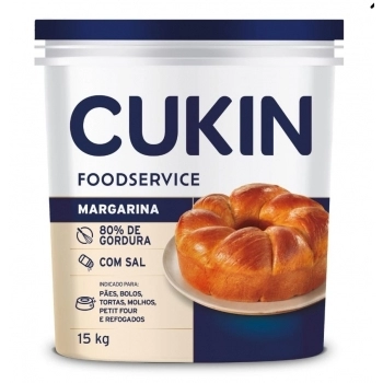 MARGARINA S/SAL 75% LIPIDIO CUKIN BD 15KG