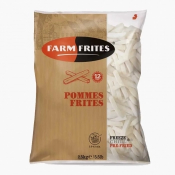BATATA 121 TRADICIONAL 12MM FARM FRITES CX6X2KG