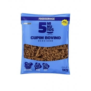 CUPIM DESFIADO CONG 5 MINUTOS CX10KG/PCT1KG