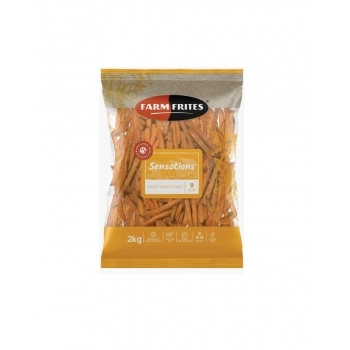 BATATA DOCE 486 SWEET POTATO FARM FRITES CX5X2KG