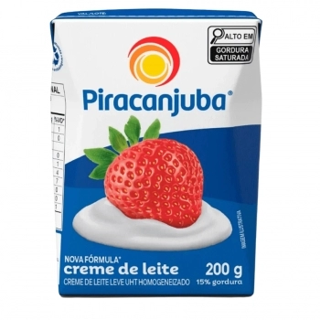 CREME DE LEITE PIRACANJUBA CX27X200GR
