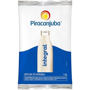 LEITE EM PO INTEGRAL PIRACANJUBA FD10X1KG