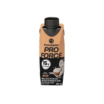 BEBIDA LACTEA PRO FORCE WHEY 15GR PIRACANJUBA COCO CX12X250ML