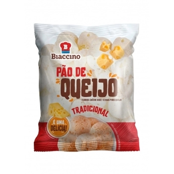 PÃO DE QUEIJO TRAD. CONG BIACCINO 35G FD16X/PCT810GR