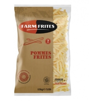 BATATA 173 CRISPCOAT 7MM PREMIUM FARM FRITES CX5X2,5KG