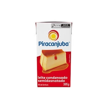 LEITE CONDENSADO [SEMI DESN] PIRACANJUBA CX27X395GR