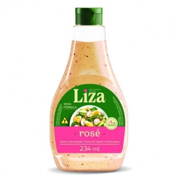 MOLHO P/SALADA ROSE LIZA CX12XPET234ML