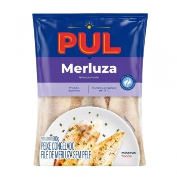 FILE DE MERLUZA PUL MINERVA FOODS CX15X600GR/9KG