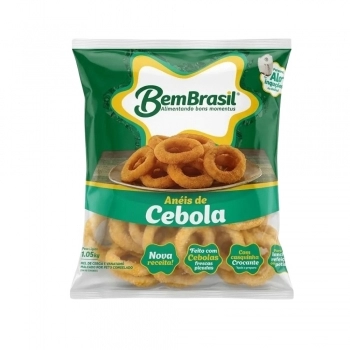ANEIS DE CEBOLA EMPANADOS BEMBRASIL (6 PCT X1,05KG)