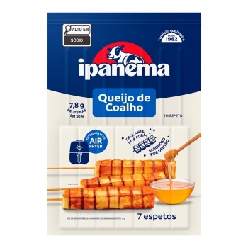 QUEIJO COALHO ESPETO IPANEMA CX 24 X 300GR