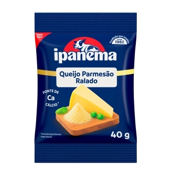 PARMESAO RALADO FINO IPANEMA CX25X 40GR