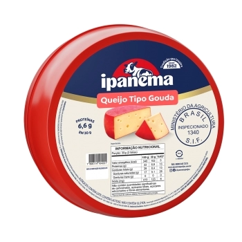 QUEIJO GOUDA IPANEMA PÇ+-3KG