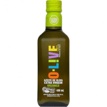 AZEITE EV ORGANICO 0,4%-AC VIDRO OLIVE CHILE CX12X450ML