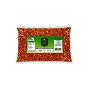 PIMENTA CALABRESA EM FLOCOS SAFRA REAL 12X500G
