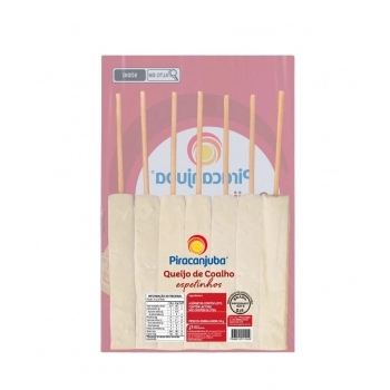 QUEIJO COALHO ESPETO PIRACANJUBA CX24X PCT +/-340GR