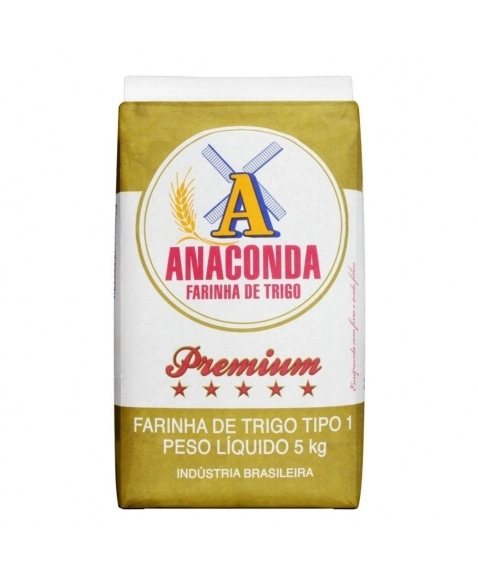 FARINHA DE TRIGO PREMIUM ANACONDA FD5X5KG