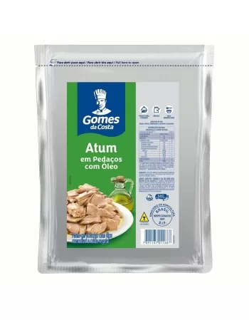 Atum Pedaco Pouch Gomes CX 12X475Gr