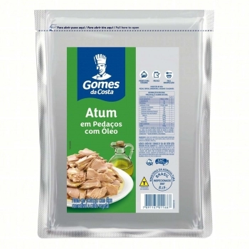 Atum Pedaco Pouch Gomes Cx12X475Gr