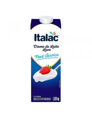 Creme De Leite Italac Cx 12X 1,030Kg