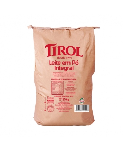 LEITE EM PO INTEGRAL TIROL SC25KG