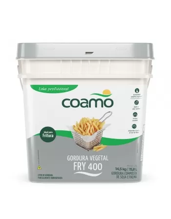 Gordura Vegetal Fry 400 Coamo Bd14,50Kg