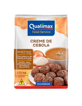 CREME DE CEBOLA QUALIMAX CX10X1,01KG
