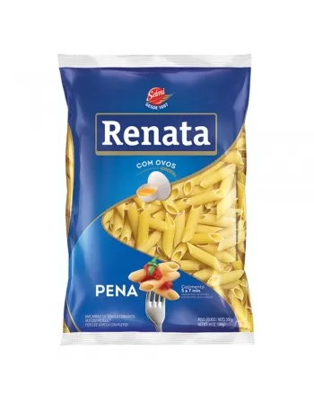 Macarrao C/ Ovos Pene Renata Fd20X500Gr