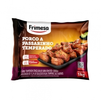 Porco A Passarinho Temp Pct1Kg Frimesa Cx10Kg