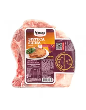 Bisteca 200Gr Frimesa CX 17Kg/Pct1Kg