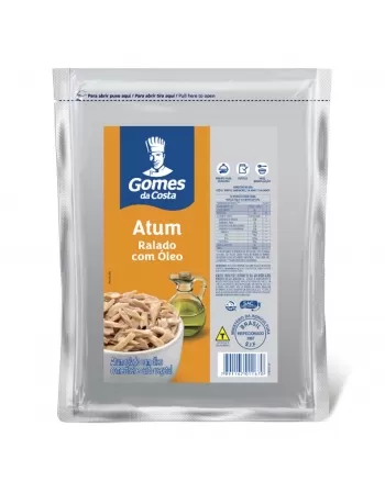 Atum Ralado Pouch Gomes CX 12X475Gr