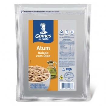 Atum Ralado Pouch Gomes Cx12X475Gr